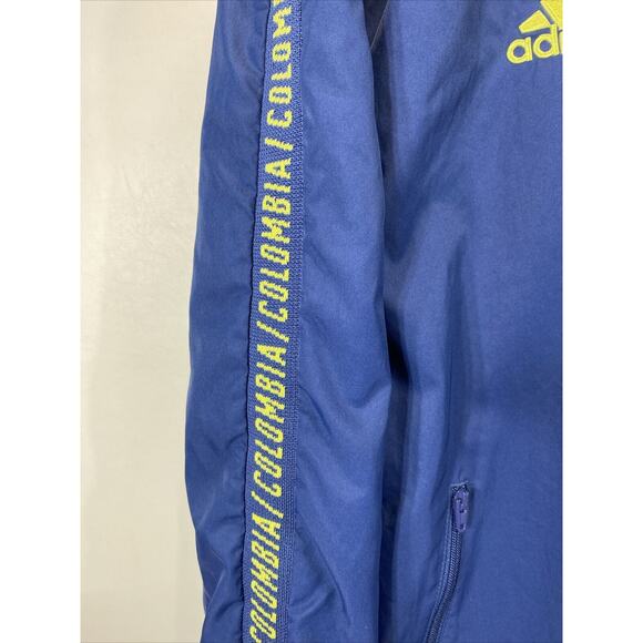 Adidas Federacion Columbiana Futbol Jacket Men's Medium 44" Chest   30" Length - Picture 3 of 11